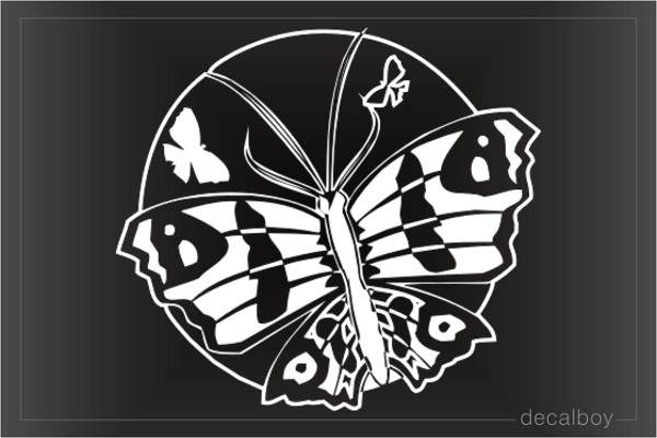 Butterfly 67 Window Decal