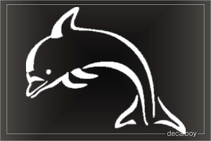 Dolphin Sybil Window Decal