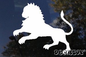 Lion 2 Window Decal