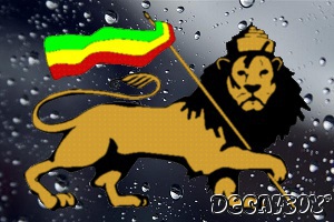Lion King Color Window Decal