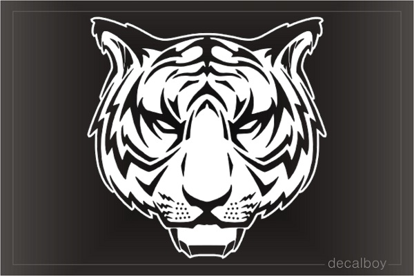 Bengal Tiger Window Decal