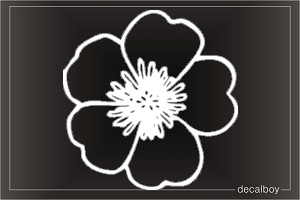 Buttercup Window Decal