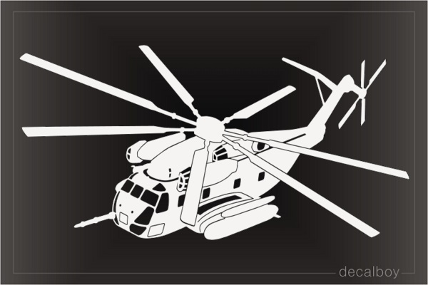 CH 53 Echo Marines Helicopter Decal