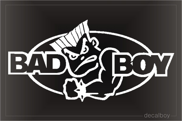 Bad Boy Club 20 Car Window Decal