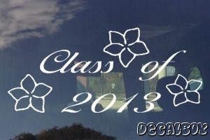 Class Of 2013 Car Decal