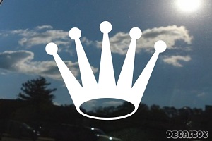 Crown Queen Car Window Decal