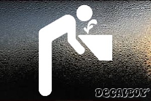 Drinking Water Car Decal