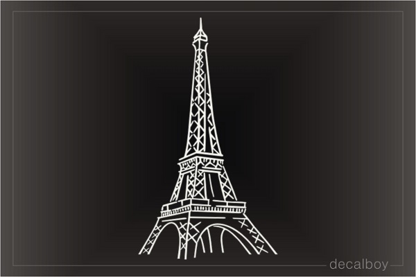 Eiffel Tower Decal