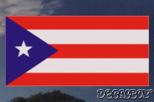 Puerto Rico 2 Auto Decal