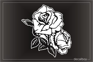 Celebrity Roses Window Decal