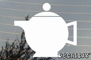 Teapot2 Car Window Decal