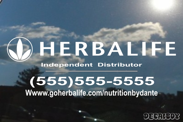 Herbalife Independant Distributor Decal