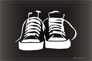 High Top Sneakers Decal
