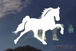 Andalusian Horse Car Window Decal