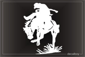 Angry Horse Car Window Decal
