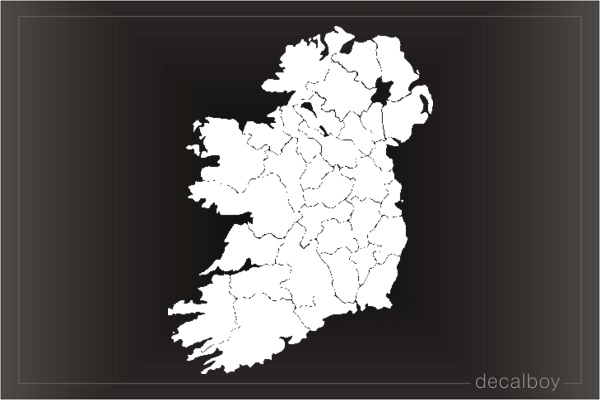 Ireland Auto Decal