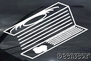 Truck Step LETTER Lettering Stickers