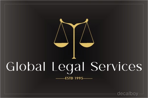 Legal Services Decal