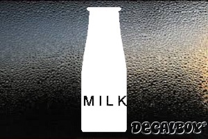 Milk 12 Car Decal