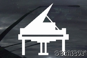 Piano Car Decal