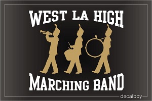 Marching Band Logo Decal