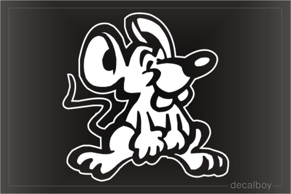 Mouse 82 Car Window Decal