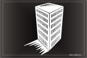 Office Building Car Decal