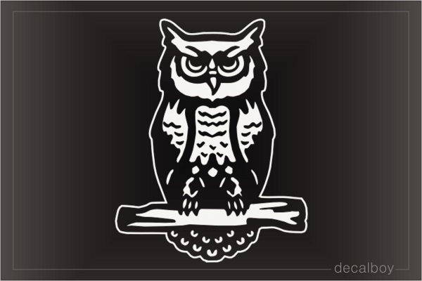 Owl Decal