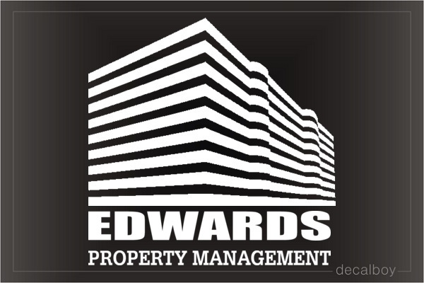 Property Management Logo Decal