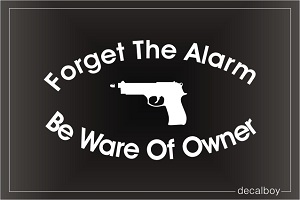 Be Ware Of Owner Car Decal