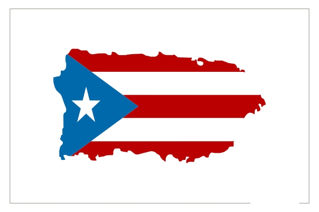 Puerto Rico Flag Decal