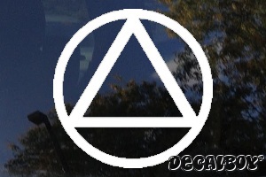 Recovery Symbol Car Decal