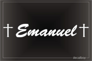 Emanuel Window Decal
