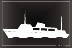 Ship Car Decal
