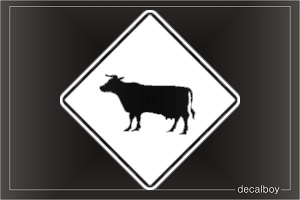 Domestic Animal Sign Car Decal