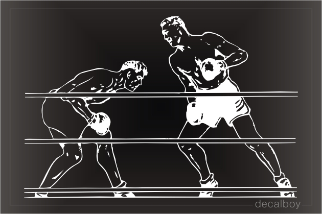 Boxers Window Decal
