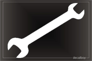 Wrench 3 Car Decal