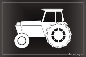 Tractor 2 Window Decal