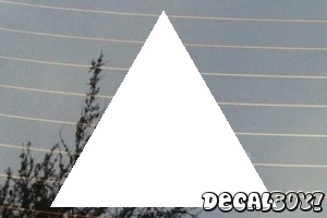 Triangle 3 Car Decal