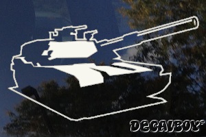 Tank 1142 Car Decal