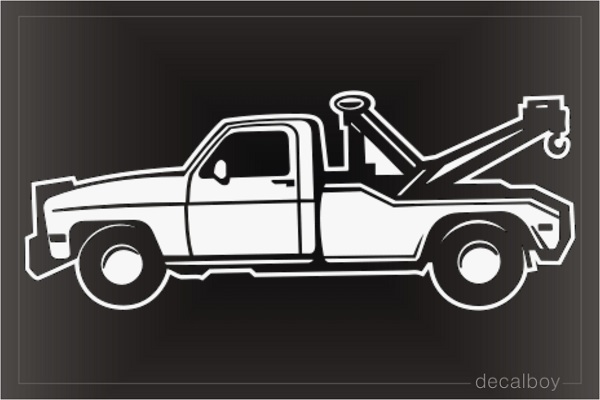 Towtruck 55280 Window Decal