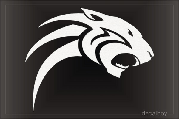 Tribal Panthers Decal