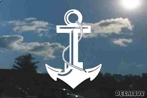US Navy Anchor Decal