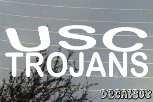 USC Trojans Vinyl Die-cut Decal