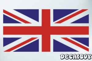 United Kingdom Flag Auto Decal