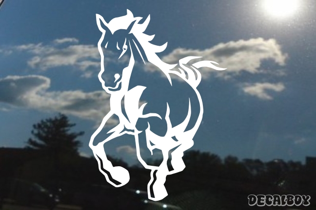 Wild Mustang Decal