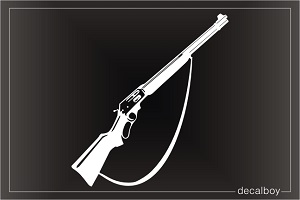 Winchester Rifle Car Decal