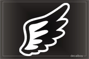 Wing Silhouette Window Decal