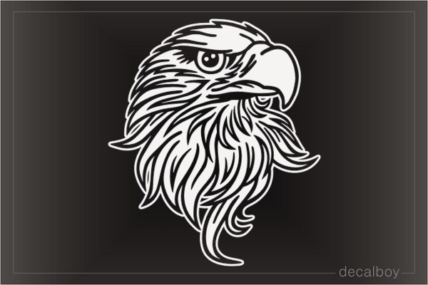 American Eagle Head Decal