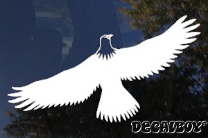 Bald Eagle Wingspan Window Decal